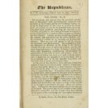 Varied Periodicals: The Republican, Vol. I Nos. 4 - 18, together 12 Nos (ex 14), 8vo Lond. (R.