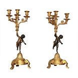 COPPIA DI CANDELABRI - PAIR OF CANDLESTICKS