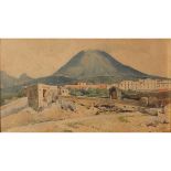 ETTORE DE MARIA BERGLER (1850-1938) "Veduta di Napoli" - "View of Naples"