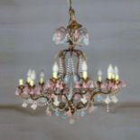 COPPIA DI LAMPADARI – COUPLE OF CHANDELIERS