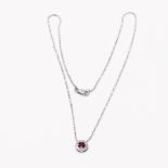 COLLANA CON RUBINO - NECKLACE WITH RUBY