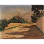 RAIMONDO MIRABELLA (1914-1979) "Strada di campagna" – "Country road"