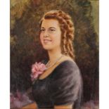 ANTONIO CUTINO (1905-1984) "Ritratto di Rina Acquaviva" - “Portrait of Rina Acquaviva”