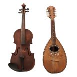 LOTTO DI STRUMENTI MUSICALI – LOT OF MUSICAL INSTRUMENTS