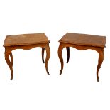 COPPIA DI TAVOLINI - PAIR OF SMALL TABLES