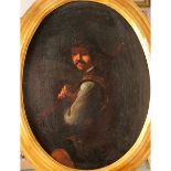 MICHELANGELO CERUTTI detto IL PITOCCHETTO (1666-1748) (Attr.) "Figura di uomo barbuto" - "Bearded ma