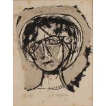 LUCIANO MINGUZZI (1911-2004) "Volti" - "Faces"