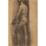 PIETRO DE FRANCISCO (1873-1969) "Studio di nudo" - "Nude study"