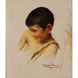 FRANCESCO LONGO MANCINI (1880-1954) "Figura di fanciullo" - "Figure of a child"