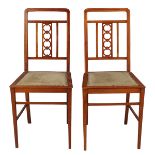 DUE SGABELLI E QUATTRO SEDIE - TWO STOOLS AND FOUR CHAIRS