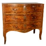 CASSETTONE A TRE CASSETTI - COMMODE WITH THREE DRAWERS