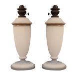 COPPIA DI LUMI A PETROLIO - PAIR OF OIL LIGHTS