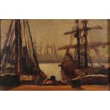 DOMENICO DEVANNA (1896-1980) "Scene portuali" - "Port scenes"