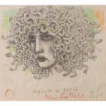 BRUNO CARUSO (1927-2018) "Medusa di paese"