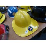 AUXILIARY FIRE NEW YORK, CAIRNS AND BROTHER HELMET