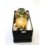 BOXED MOORCROFT VASE H: 12.5"