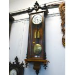 VIENNA WALL CLOCK 47" X 14.5" X 6.5"