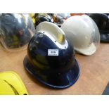 BLUE FIRE HELMET