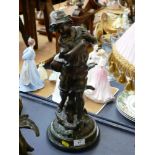 BRONZE FIGURE H: 16"