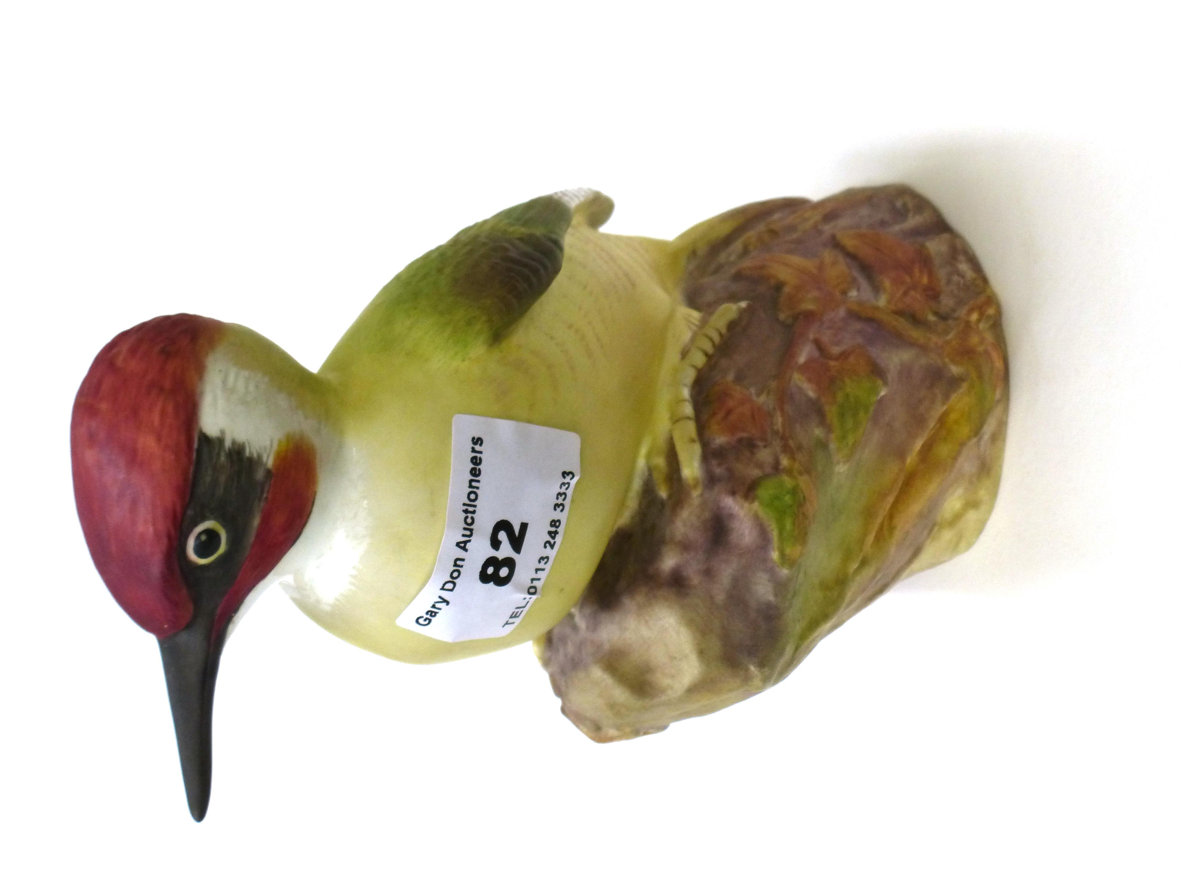 ROYAL WORCESTER FIGURE WOODPECKER 3249