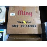 MINY TRANSISTOR TAPE RECORDER