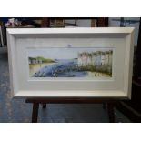 SAFE HARBOUR LIMITED EDITION PRINT BY REBECCA LARDNER 1/195 9.5" X 24.5"