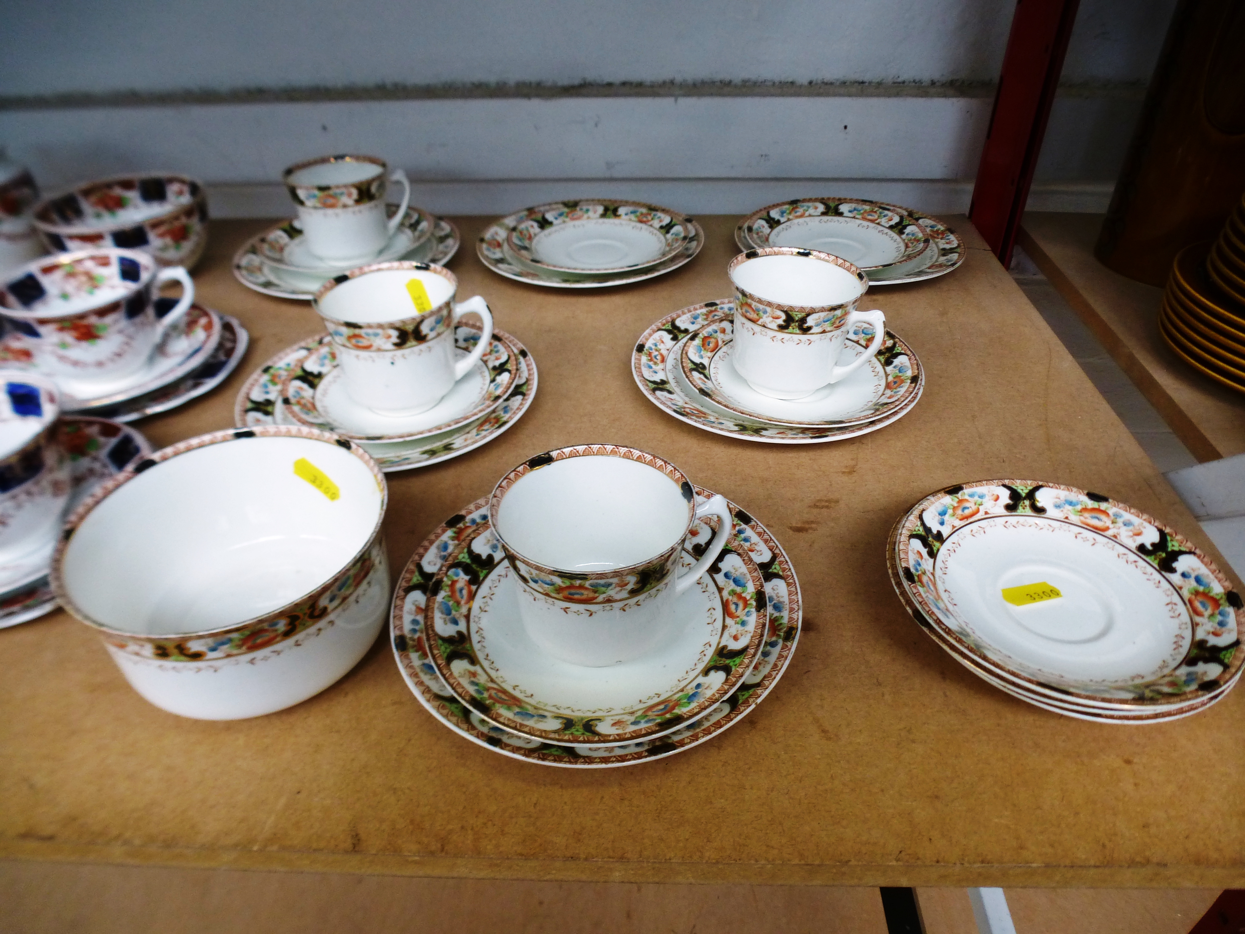 3 PART TEASETS INCLUDING DELPHINE AND CARLISLE WARE - Image 7 of 10