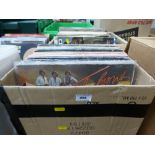 BOX OF APPROX 60 12" RECORDS INCLUDING MOTOWN, SOUL, THE JACKSONS, DIANA ROSS ETC