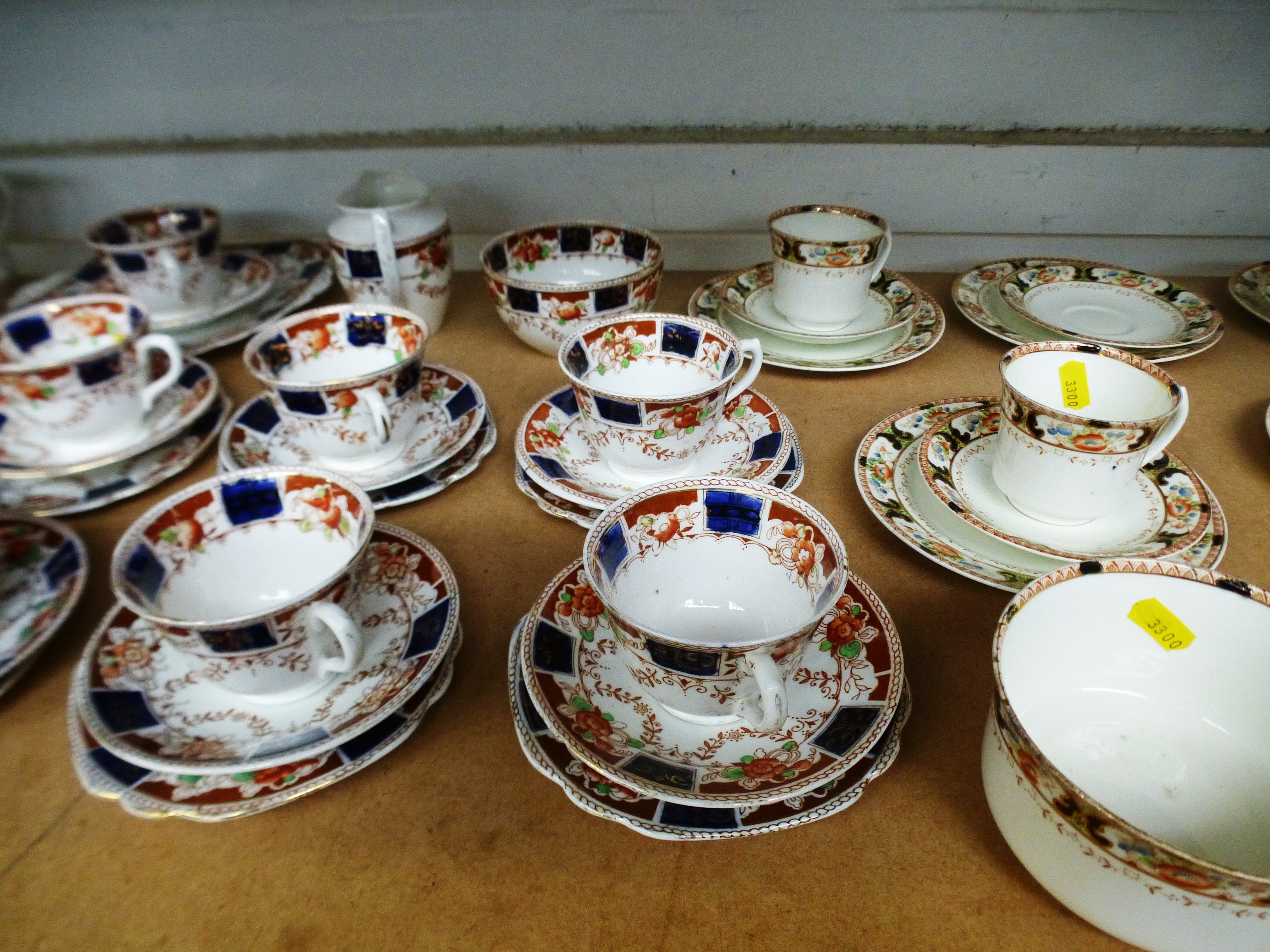 3 PART TEASETS INCLUDING DELPHINE AND CARLISLE WARE - Image 4 of 10