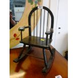 MINIATURE ROCKING CHAIR