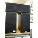 SET OF 3 MONITOR AUDIO SPEAKERS