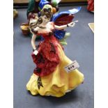 ROYAL DOULTON FIGURE - FIGURE OF THE YEAR 1996 BELLE HN 3703