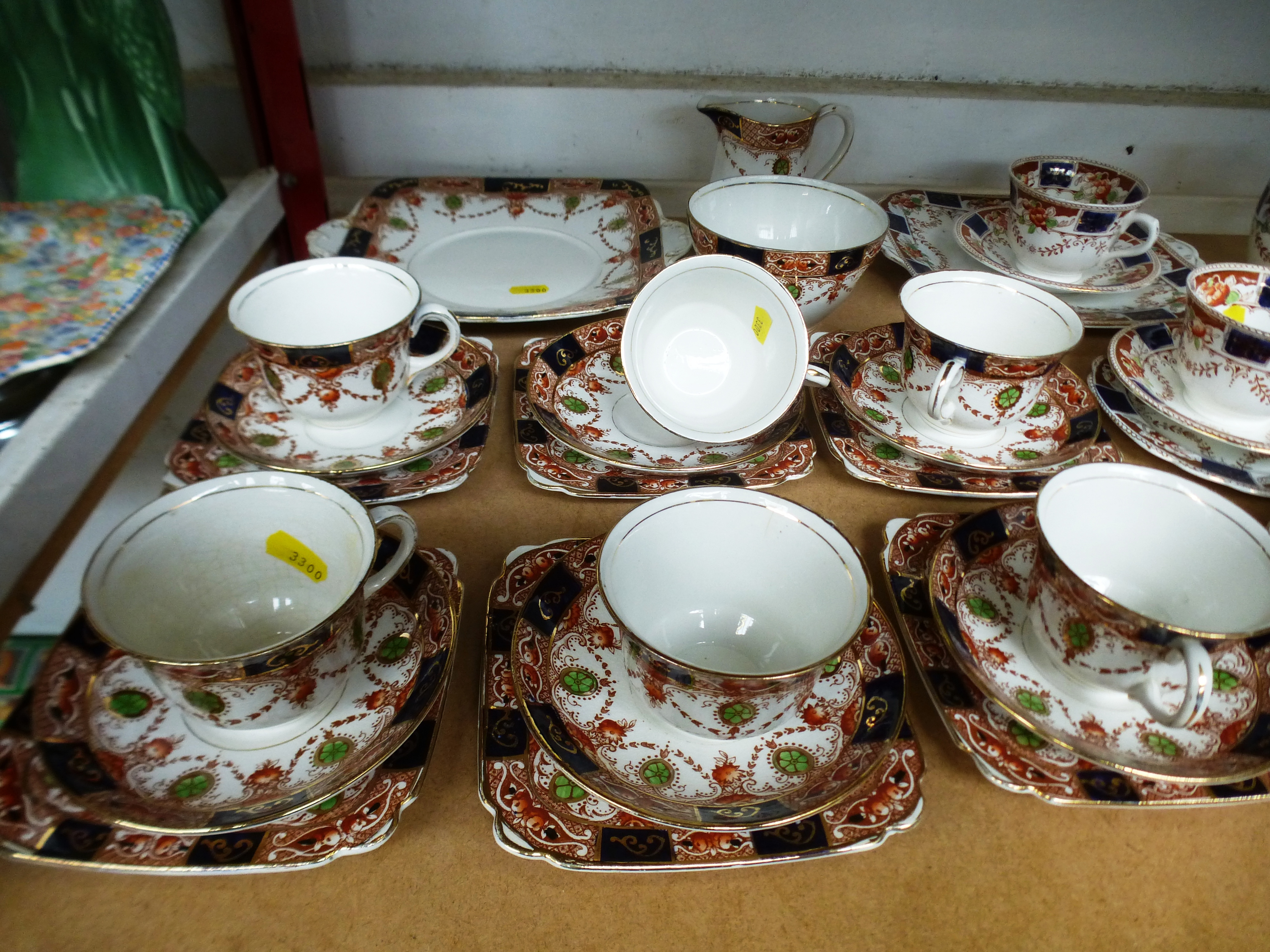 3 PART TEASETS INCLUDING DELPHINE AND CARLISLE WARE - Image 2 of 10