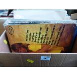 BOX OF APPROX 60 12" RECORDS INCLUDING CLASSICAL AND COMPILATIONS