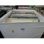 BOX OF APPROX 60 12" RECORDS INCLUDING JOHNNY CASH, FRANK SINATRA, THE EVERLY BROTHERS ETC