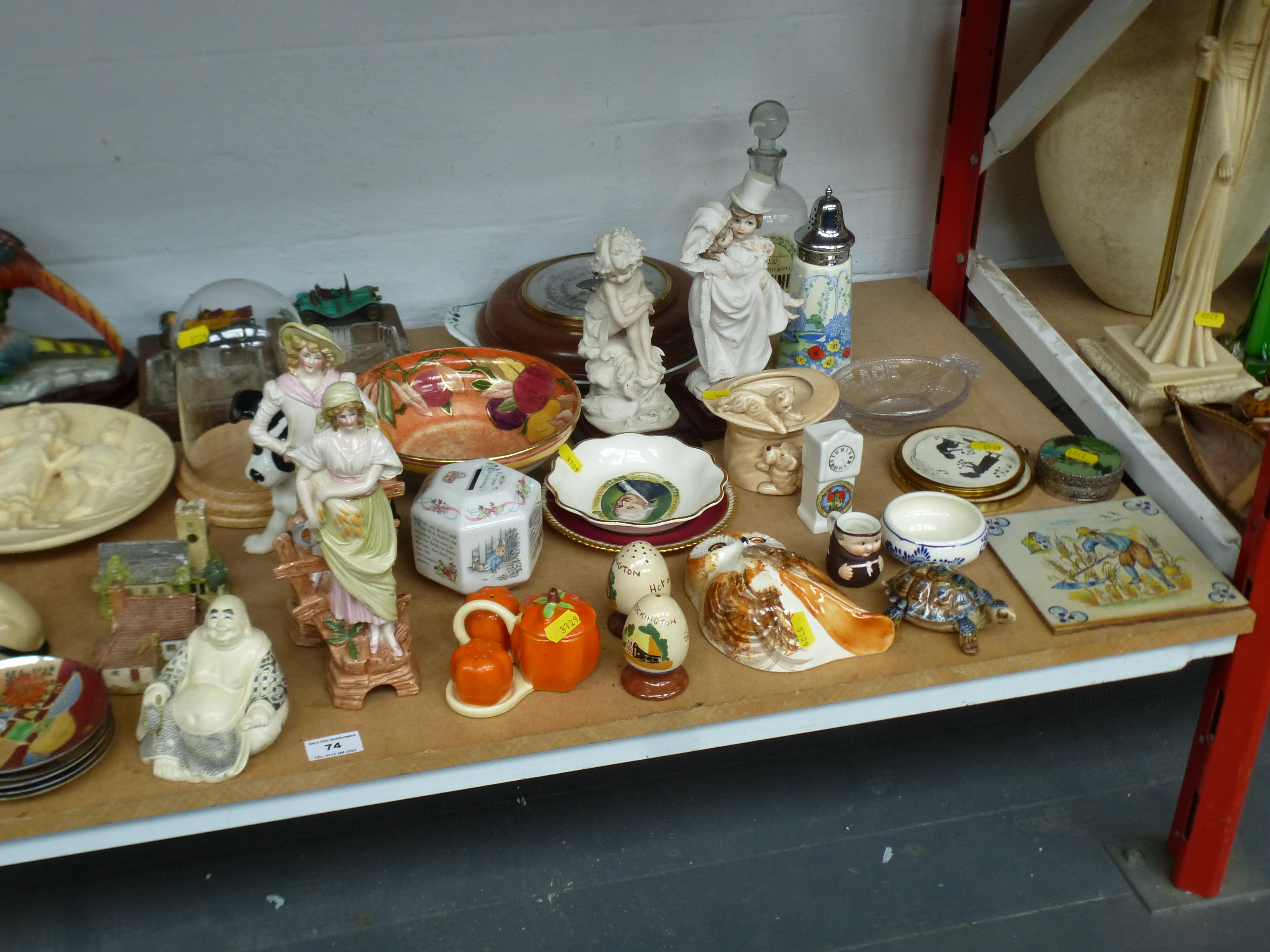 QUANTITY OF ASSORTED POTTERY INCLUDING WADE, WEDGWOOD, POMONA, DENBY, ROYAL DOULTON, ASHTRAYS, - Image 3 of 14