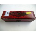 THE SUPER CHROMONICA IN CASE BY M. HOHNER