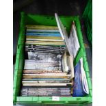 BOX OF MILITARY BOOKS INCLUDING GERMAN WORLD WAR 2 ORGANISATIONAL SERIES, AFV PLANS, ACHTUNG