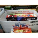 BOX OF ASSORTED BOARD GAMES INCLUDING DOCTOR WHO, HANGMAN AND CLUEDO