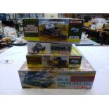 4 BOXED DRAGON MODEL KITS