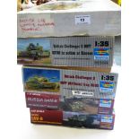 5 BOXED TRUMPETER MODEL KITS