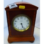 8 DAYS DYSON AND SONS MANTLE CLOCK 8.75" X 6.25" X 3"