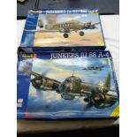 2 BOXED REVELL MODEL PLANE KITS