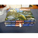 3 ESCAPE FROM COLDITZ BOARD GAMES