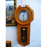 REGULATOR A WALL CLOCK 17.5" X 7" X 3.25"