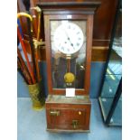 GLEDHILL-BROOK TIME RECORDER 46" X 15.5" X 11.5"