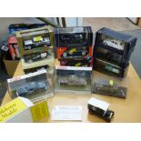 13 ASSORTED BOXED POLICE VEHICLES INCLUDING SOLIDO AND WHITE ROSE COLLECTIBLES