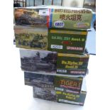 5 BOXED DRAGON MODEL KITS