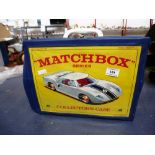 MATCHBOX COLLECTOR'S CASE WITH ASSORTED BOXED AND LOOSE MATCHBOX AND LESNEY VEHICLES