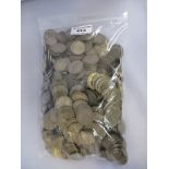 BAG OF ASSORTED SHILLINGS